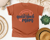 Quarterback Mom graphic tee in Yam