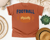 Football Mom Ball graphic tee in Yam
