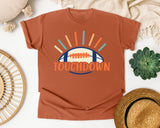 Touchdown Sunburst graphic tee in Yam