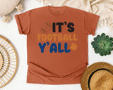 Its Football Yall graphic tee in Yam