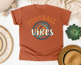 Football Vibes Circle graphic tee in Yam