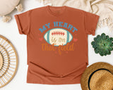My Heart Is On That Field Ball graphic tee in Yam