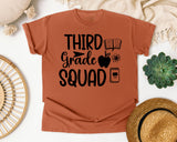 Third Grade Squad Atom graphic tee in Yam