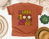 Happy 100 Days Of School Scissors graphic tee in Yam