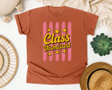 Class Dismissed graphic tee in Yam