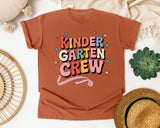 Kindergarten Crew Bow graphic tee in Yam