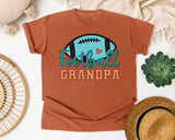 Football Grandpa graphic tee in Yam
