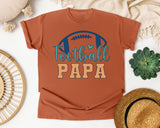 Football Papa graphic tee in Yam