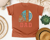 Football Dad Grey 2 graphic tee in Yam