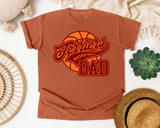 Terriers Basketball Dad graphic tee in Yam