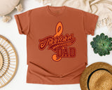 Terriers Marching Band Dad graphic tee in Yam