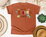 Livin That Teacher Life graphic tee in Yam