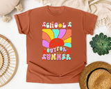 School's Out For Summer Retro Graphic Tee graphic tee in Yam