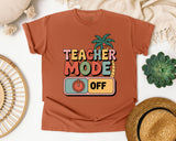 Teacher Mode Off Graphic Tee graphic tee in Yam