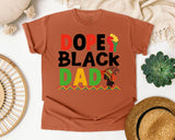Dope Black Dad White 2 graphic tee in Yam