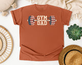 Gym Dad graphic tee in Yam