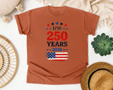 1776 250 Years 2026 graphic tee in Yam