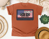 Dad's Mix graphic tee in Yam