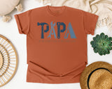 Papa If He Can't Fix It No One Can Grey graphic tee in Yam