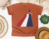 Patriotic Paint Roller graphic tee in Yam