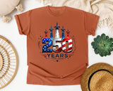 250 Years 1776 2026 graphic tee in Yam