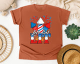 Let's Get Lit graphic tee in Yam