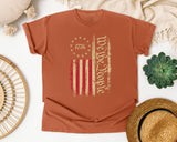 1776 We The People graphic tee in Yam
