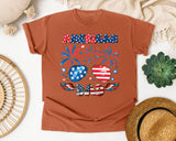American Dad graphic tee in Yam