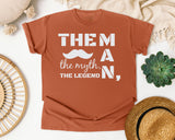 The Man The Myth The Legend Classic graphic tee in Yam