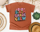 Sixth Grade Crew graphic tee in Yam