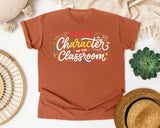 Main Character Of The Classroom graphic tee in Yam