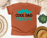 Cool Dad Vibes graphic tee in Yam