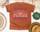 Teaching Our Future Leaders graphic tee in Yam