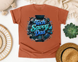 Tech Savvy Dad graphic tee in Yam