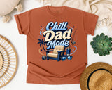 Chill Dad Mode graphic tee in Yam