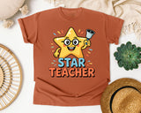 Star Teacher graphic tee in Yam