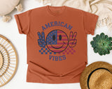 American Vibes graphic tee in Yam