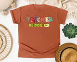 Teacher Mode On graphic tee in Yam
