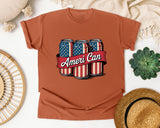 Ameri Can graphic tee in Yam