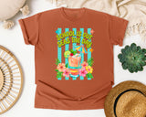 School Is Out Seas The Day graphic tee in Yam