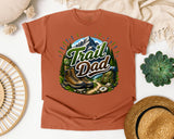 Trail Dad graphic tee in Yam