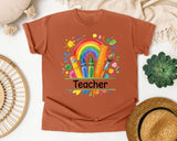 Teacher Grey 2 graphic tee in Yam