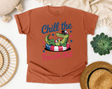 Chill The Fourth Out Grey 2 graphic tee in Yam