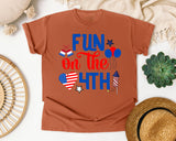 Fun On The 4th graphic tee in Yam