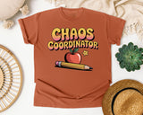 Chaos Coordinator graphic tee in Yam