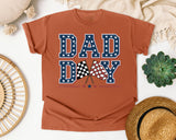 Dad Day Navy 2 graphic tee in Yam