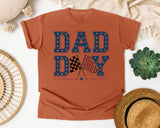 Dad Day Navy graphic tee in Yam