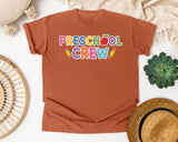 Preschool Crew graphic tee in Yam