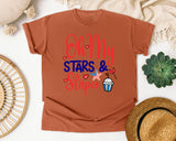 Oh My Stars And Stripes graphic tee in Yam