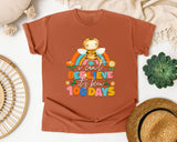 I Cant Beelieve Its Been 100 Days graphic tee in Yam